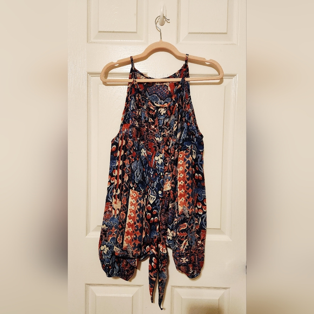 Boho Cold Shoulder Blouse
